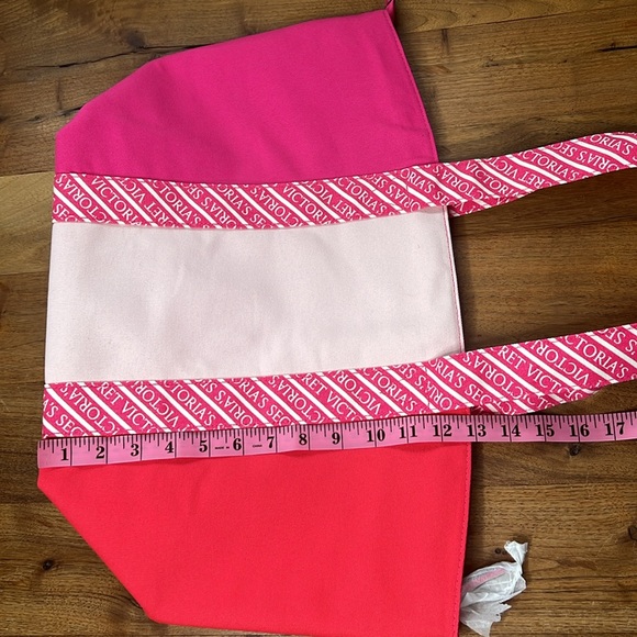 Victoria's Secret Tote Bag Pink Zipper Cute Cheap Swim Boat Gift - Picture 9 of 11